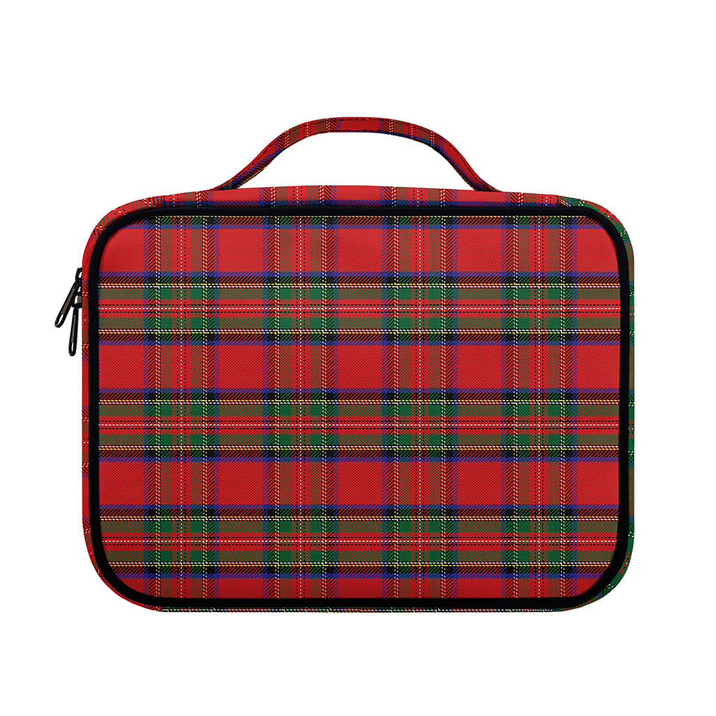Royal Stewart Tartan Pattern Print Briefcase Bible Bag