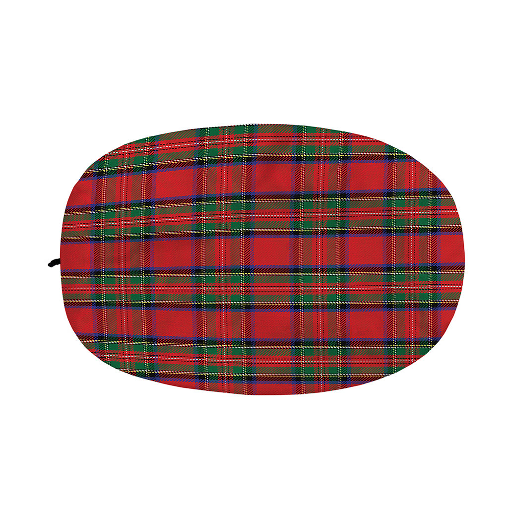 Royal Stewart Tartan Pattern Print Car Side Mirror Covers