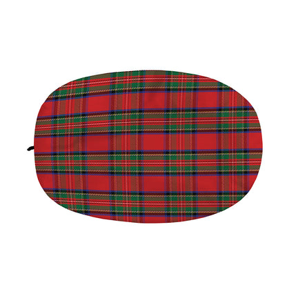 Royal Stewart Tartan Pattern Print Car Side Mirror Covers