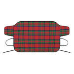 Royal Stewart Tartan Pattern Print Car Windshield Snow Cover