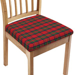 Royal Stewart Tartan Pattern Print Chair Cushion Cover