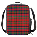 Royal Stewart Tartan Pattern Print Crossbody Lunch Bag