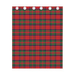 Royal Stewart Tartan Pattern Print Curtain