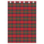 Royal Stewart Tartan Pattern Print Curtain