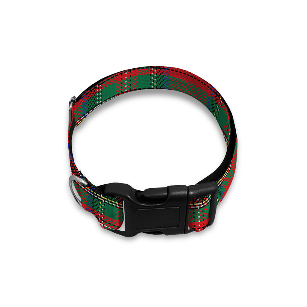 Royal Stewart Tartan Pattern Print Dog Collar