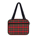 Royal Stewart Tartan Pattern Print Double Strap Bible Bag
