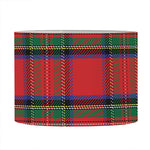 Royal Stewart Tartan Pattern Print Drum Lamp Shade