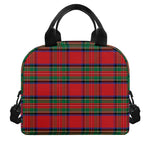 Royal Stewart Tartan Pattern Print Insulated Lunch Bag