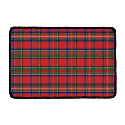 Royal Stewart Tartan Pattern Print Kitchen Mat