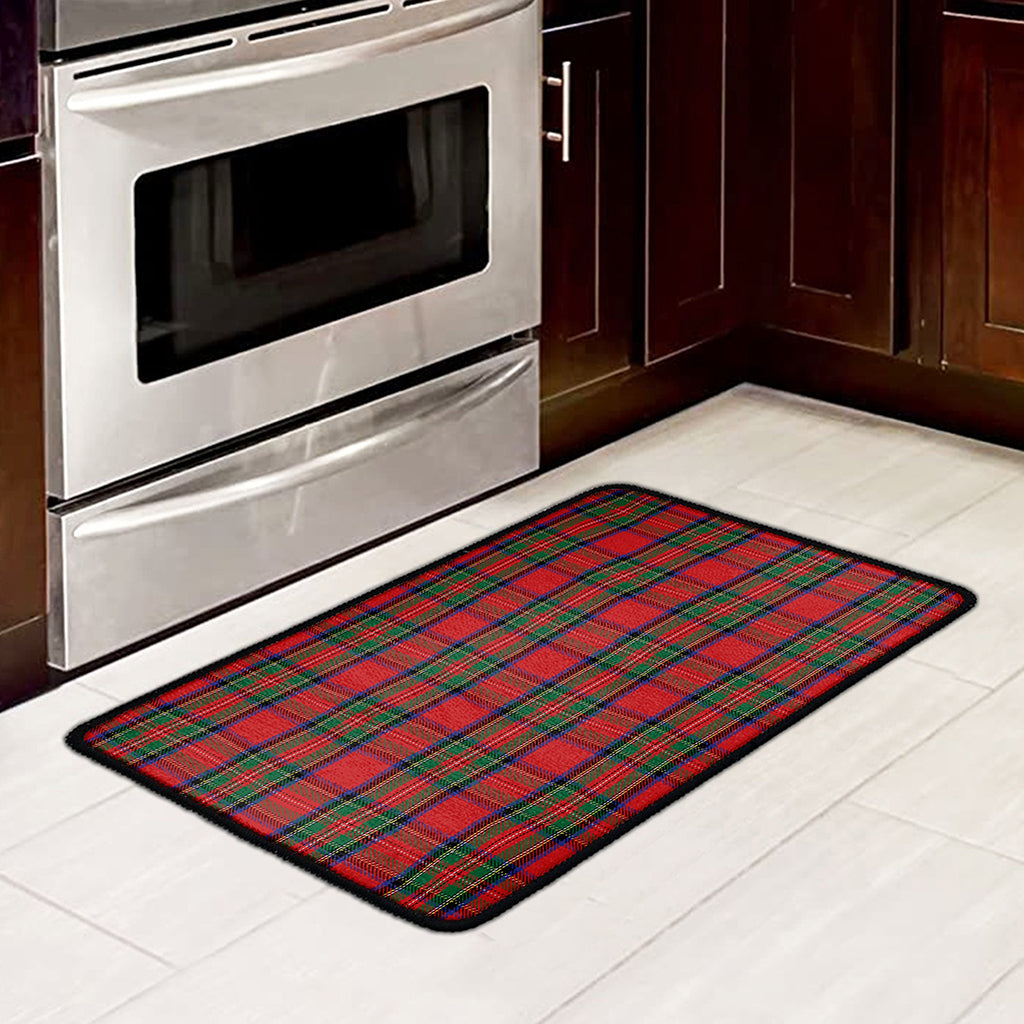Royal Stewart Tartan Pattern Print Kitchen Mat