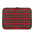 Royal Stewart Tartan Pattern Print Laptop Sleeve