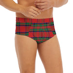 Royal Stewart Tartan Pattern Print Men's Briefs