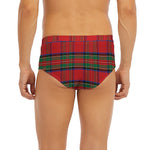 Royal Stewart Tartan Pattern Print Men's Briefs