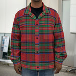 Royal Stewart Tartan Pattern Print Men's Shirt Jacket