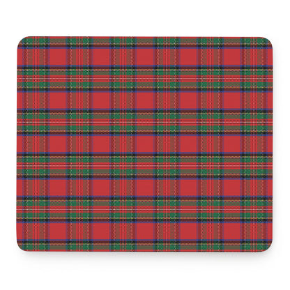 Royal Stewart Tartan Pattern Print Mouse Pad