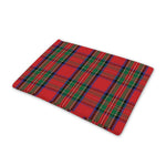 Royal Stewart Tartan Pattern Print Pet Cooling Mat Cover