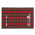 Royal Stewart Tartan Pattern Print Placemat