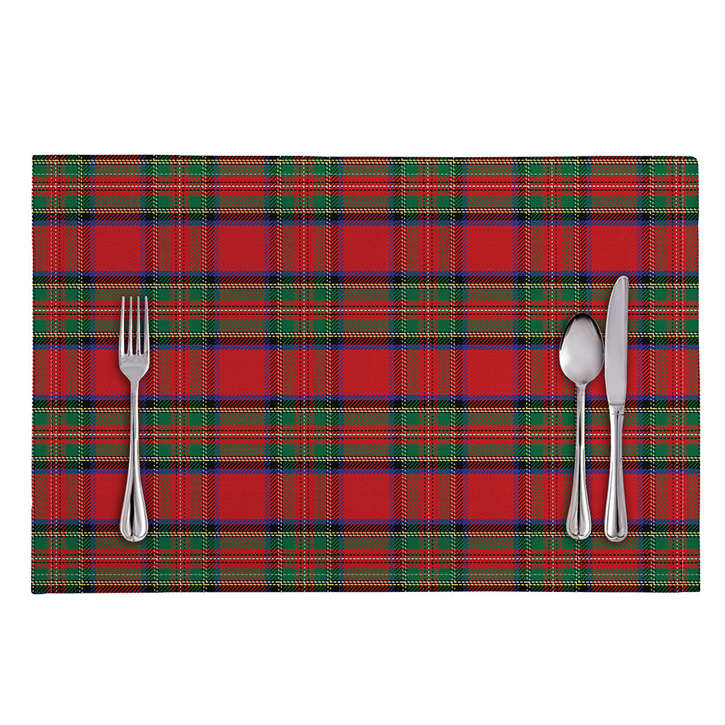 Royal Stewart Tartan Pattern Print Placemat