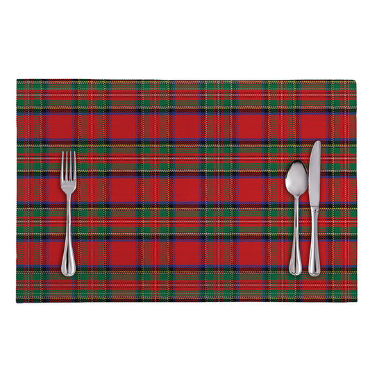 Royal Stewart Tartan Pattern Print Placemat