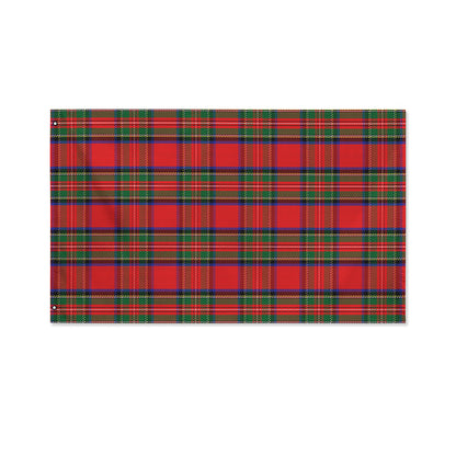 Royal Stewart Tartan Pattern Print Polyester Flag