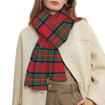 Royal Stewart Tartan Pattern Print Scarf