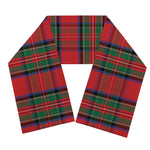 Royal Stewart Tartan Pattern Print Scarf