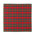 Royal Stewart Tartan Pattern Print Silk Bandana
