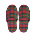 Royal Stewart Tartan Pattern Print Slippers