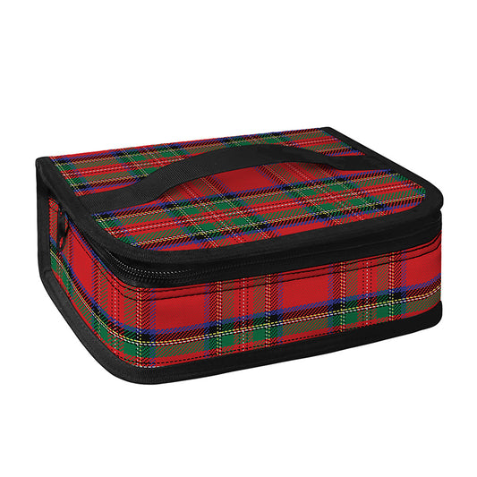 Royal Stewart Tartan Pattern Print Small Lunch Bag