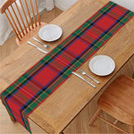 Royal Stewart Tartan Pattern Print Table Runner