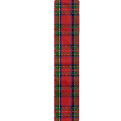 Royal Stewart Tartan Pattern Print Table Runner