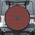 Royal Stewart Tartan Pattern Print Tire Cover With Camera Hole