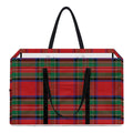 Royal Stewart Tartan Pattern Print Utility Tote Bag