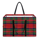 Royal Stewart Tartan Pattern Print Utility Tote Bag