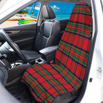 Royal Stewart Tartan Pattern Print Waterproof Car Seat Cover