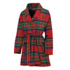 Royal Stewart Tartan Pattern Print Women's Bathrobe