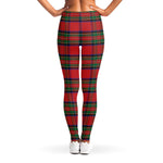 Royal Stewart Tartan Pattern Print Women's Leggings
