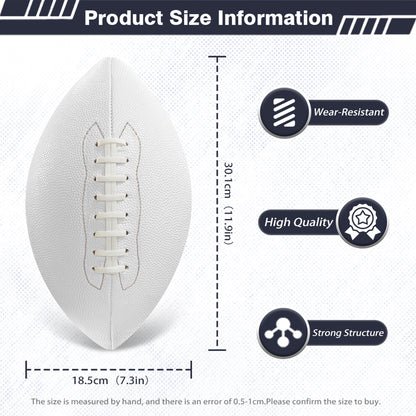 Girly Unicorn Ice Cream Pattern Print Rugby Ball