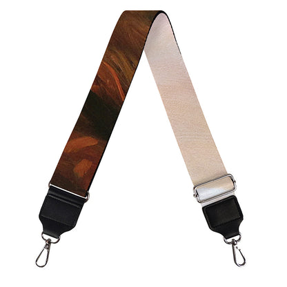 Running Horses Painting Print Bag Strap