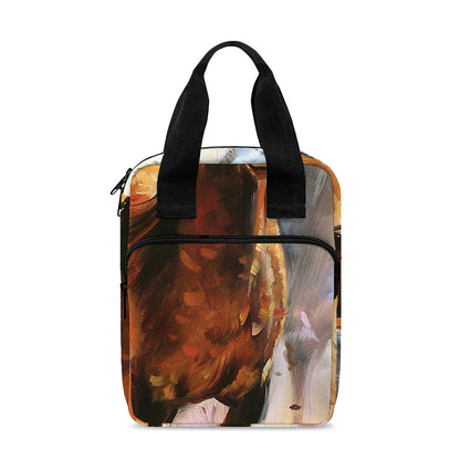 Running Horses Painting Print Bible Tote Bag