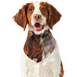 Running Horses Painting Print Dog Bandana