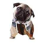 Running Horses Painting Print Dog Zip Up Hoodie