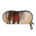 Running Horses Painting Print Glasses Case