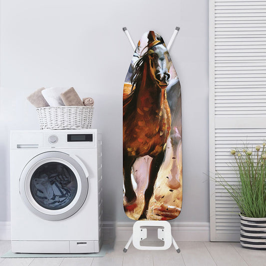 Running Horses Painting Print Ironing Board Cover