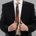 Running Horses Painting Print Necktie