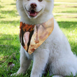 Running Horses Painting Print Over The Collar Dog Bandana