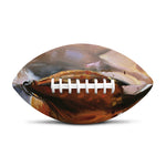 Running Horses Painting Print Rugby Ball