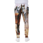 Running Horses Painting Print Scuba Joggers