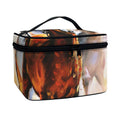 Running Horses Painting Print Travel Makeup Bag