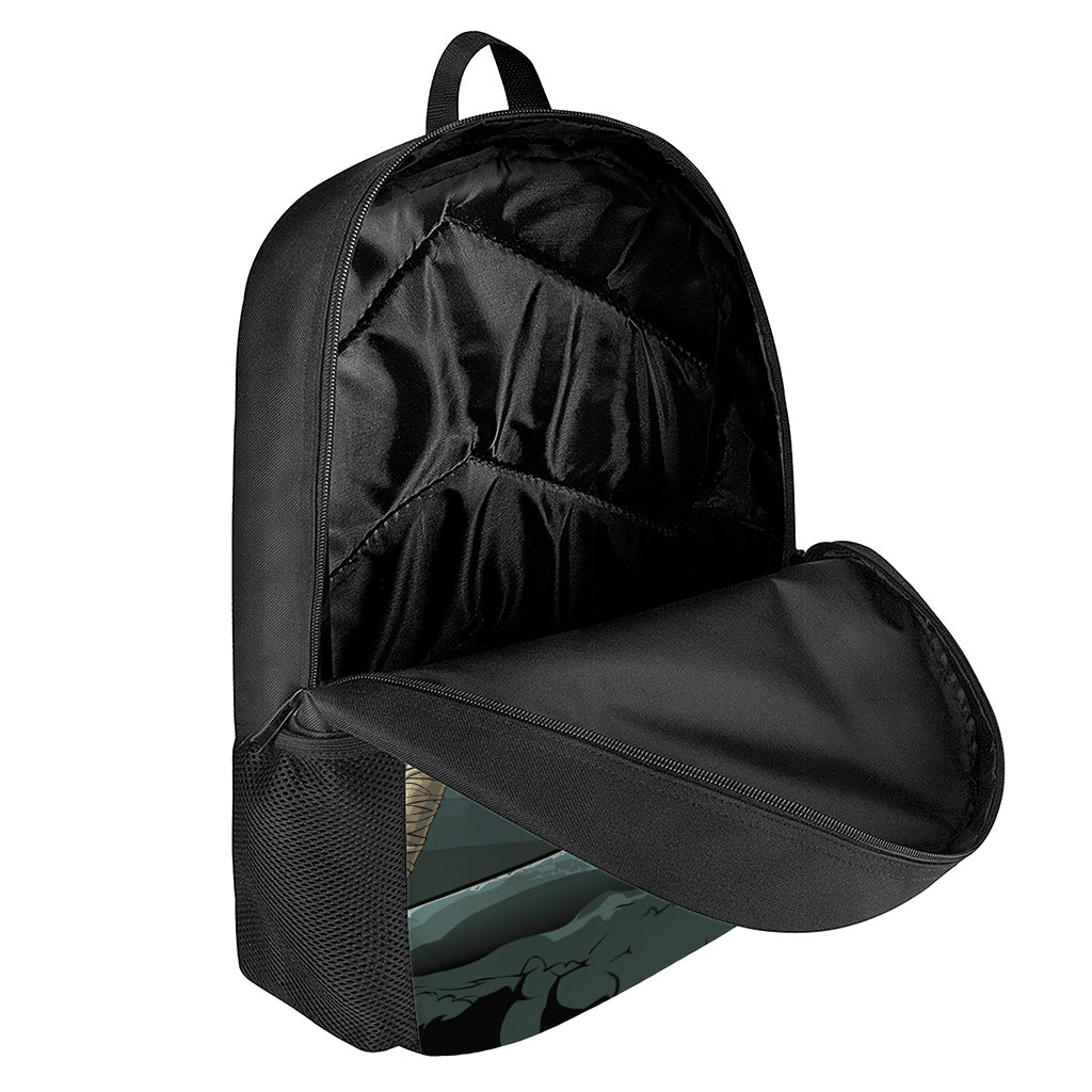 Running Mummy Print 17 Inch Backpack